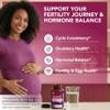 Intimate Rose Myo-Inositol & D-Chiro Inositol Supplement with Folate and Vitamin D - Support Hormonal Balance, Regular Cycles and Ovarian Health - 30-Day Supply - 40:1 Ratio Capsules (Pack of 3) view 2