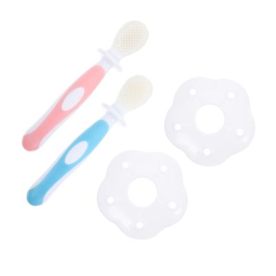 Healeved 2sets Toothbrushes for Boy Girl Dual-Sided Oral Care Tool for and Gum Cleaning and Design