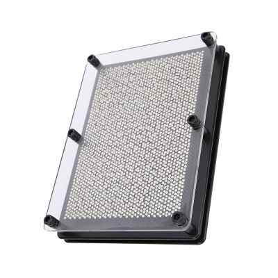 3D Pin Art Toy for Stress Relief Metallic Sensory Desk Sculpture with Pins Ideal Adults Kids STEM Learning Mindful Play