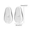 25 Pair Unisex Soft Silicone Nose Pads Screw-in Eyeglass Nose Pads Eyeglass Nose Pads Thin for Students Teens view 4