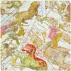 Caspari Zodiac Gift Wrap - 3 Rolls of Wrapping Paper view 1