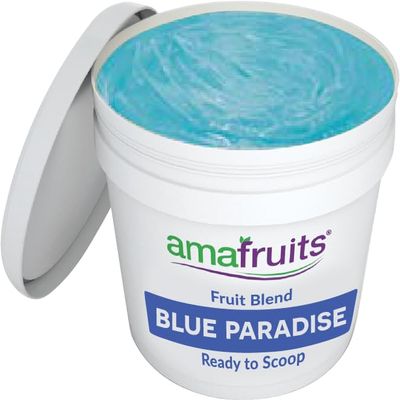 Amafruits Tropical Frozen Sorbet / 2.6 Gallon (Blue Paradise - 2.6 Gallon)