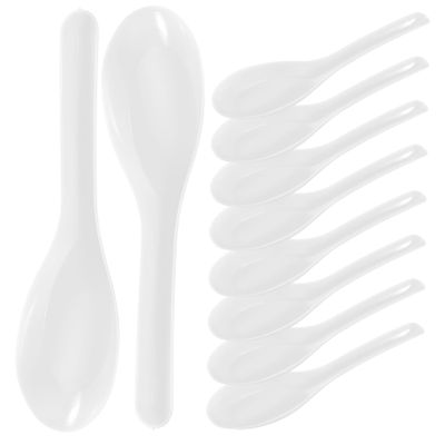 Healeved 60pcs Plastic Disposable Spoons Food Grade Cutlery Small Spoons for Charcuterie