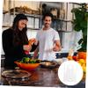 KONTONTY 50pcs Unisex Plastic Apron Disposable Cleaning Cooking Painting Aprons view 3