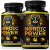 (2 Pack) Nordic Power Pills, Official Nordic Power Capsules - For Energy, Stamina and Performance, Premium Formula To Support Overall Well-Being, Natural NordicPower Pastillas Review (120 Capsules) view 1