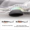3 in 1 Back Massager Neck MassagerSoothe Massager for Neck and Shoulder and Back,Bring You a New Comfortable ExperienceMysoothelab Neck Waist Massager Pillow(Black) view 2