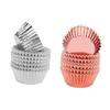 MAGICLULU 200pcs Gold Foil Cupcake Liners Thickened Paper Muffin Cups Leak-resistant Coating Decorative Cake Wrappers for Party Supplies view 1