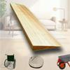 TAJMDGW Wood Wheelchair Ramp, Doorway Threshold Ramp for Walkers Robot, Portable Curb Ramps Steps Transition Ramp for Bathroom Home Steps Bike Stroller(Wood,80x18x3.5cm(31.5" x7 x1.4) view 1