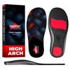 Arch Support Insoles for Men Women - High Arch Shoe Inserts for Standing All Day - Plantar Fasciitis Relief Orthotic Insole for Flat Feet - Work Running Hiking view 1