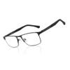 ZENOTTIC Blue Light Glasses Men : Black Reading Glasses Men - Square Frame Computer Glasses - Anti Glare Metal Readers - Middle-Aged Male Teachers in Virtual Classes (Black,0.00x) view 1