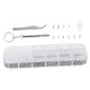 Healifty Glasses Repair Kit Nose Pads Screws and Screwdriver Complete Eyeglasses Accessories for Repairs and Comfortable Wear view 1