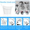 Gjinxi Eye Wash Cups, 2Pcs Reusable Silicone for Eye Wash Eye RinseKit with Clear Storage Container, Portable Eye Flush Kit for Eye Care, for Quick Relief Tired Eyes Cleaning Eye Dust view 4