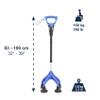 KMINA Quad Cane for Women and Men (Sturdy 3.3 lbs), 4 Prong Cane for Stability and Balance, Ergonomic Handle, Supports 350 lbs, Patented Design, Made in Europe view 3