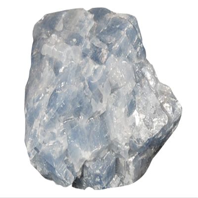 Kidz Rocks Blue Calcite 2 1/2" 4-7 Oz Raw Rock Mineral Specimen Geology