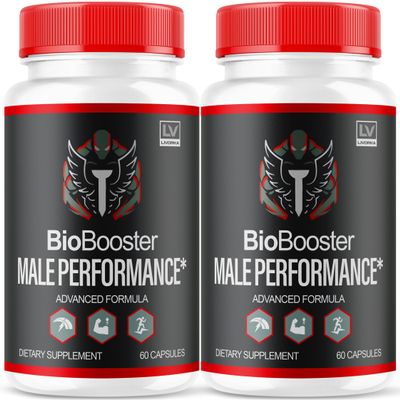 (2 Pack) Biobooster Capsules, BioBooster Advanced Daily Formula Pills, Bio Booster All Natural Supplement, Official BioBooster Support, 120 Capsules for 2 Months