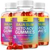 (3 Pack) Baja Slim Keto Gummies - Baja Slim Gummy Supplement Support Advanced Formula, BajaSlim ACV Keto 1050MG - Apple Cider Vinegar, All Natural Gomitas Green Tea Reviews, 180 Gummies view 1