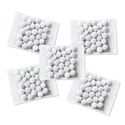 M&M'S Baseball Milk Chocolate Candy Party Favors, Set of 30