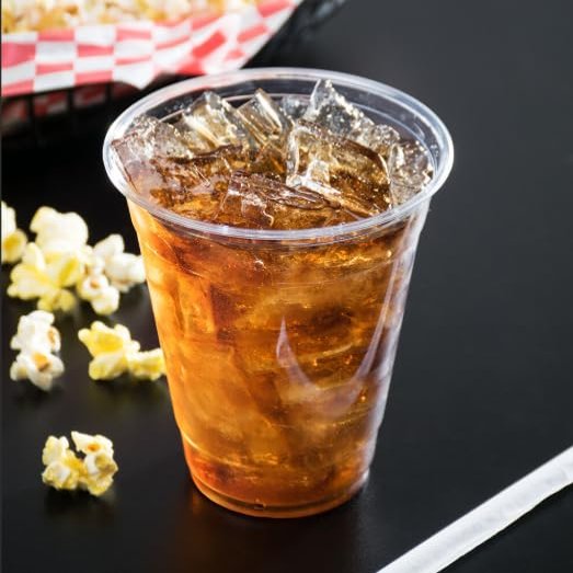 1000 Pack 12OZ Disposable Pet Cold Clear Cups for Smoothies, Iced Coffee, Cocktails