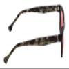 Calabria Calumet Pink Tint FL-41 Reading Glasses +3.50 Black Silver Women Blue Light Sensitivity Migraine FL41 Readers view 3