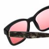 Calabria Calumet Pink Tint FL-41 Reading Glasses +3.50 Black Silver Women Blue Light Sensitivity Migraine FL41 Readers view 4