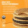 Honey Stinger Organic Peanut Butter Energy Waffle Variety Pack of 18, 6 Pack Each of Peanut Butter, PB Chocolate and PB Strawberry, Nutritious Stroopwafel Snack for Exercise, Endurance and Performance view 2