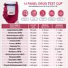 DrugTect 14 Panel Drug Test Cup with 6 ADL Checks - 100 Pack view 2