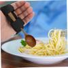 Healeved 1pc Oxford Spoon and Toothbrush Fixing Strap for Elderly and Disabled Multi-Function Eating Utensil Holder Lightweight and Black view 3