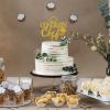 Congrats Chef Cake Topper - Congrats Grad - Class of 2025 - Culinary School Grad - Cooking School Graduation Party Cake Decorations Gold Glitter view 4
