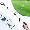 43" Grabber Reacher Tool, Foldable Reacher Grabber Pickup Tool with 360 Rotating Jaw & Magnets, Extra Long Trash Picker Upper Grabber, Lightweight Grabbers for Seniors (Blue) view 2