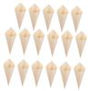 FONDOTIN 150pcs Multi-function Charcuterie Cones Compact Food Cones for Ice Desserts Convenient Cups for Outdoor Parties Events Material for Serving Fries Snacks view 1