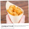FONDOTIN 150pcs Multi-function Charcuterie Cones Compact Food Cones for Ice Desserts Convenient Cups for Outdoor Parties Events Material for Serving Fries Snacks view 4