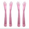 EOPZO Reusable Long Elbow Hand Gloves,Safety Kitchen for Dish-Washing, Cleaning, Gardening, Laundry multipupose usable gloves (PINK) view 1
