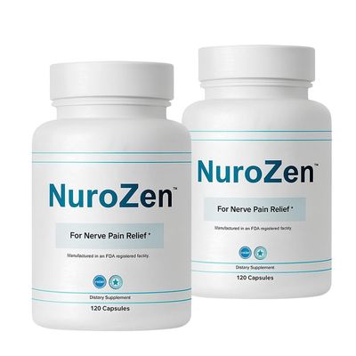 Nerve Support Supplement Alpha Lipoic Acid, B1, B6, B12, Pureblend of MSM, Turmeric Advanced Neuropathy Support Formula for Nerve Health, Tingling & Discomfort Relief 120 Capsules (2-Pack)