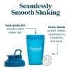 Pattern Wellness Shaker Bottle BPA-Free Plastic Bottle & Lid 12oz, Food-Grade Steel Shaker Ball For Smooth Mixing Protein Shakes & More, Leak-Proof Seal, Durable, & Dishwasher Safe, Extra-Wide Spout view 3