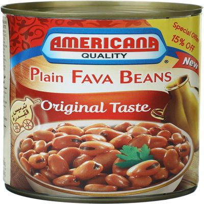 Americana Plain Fava Beans Original Taste, 450