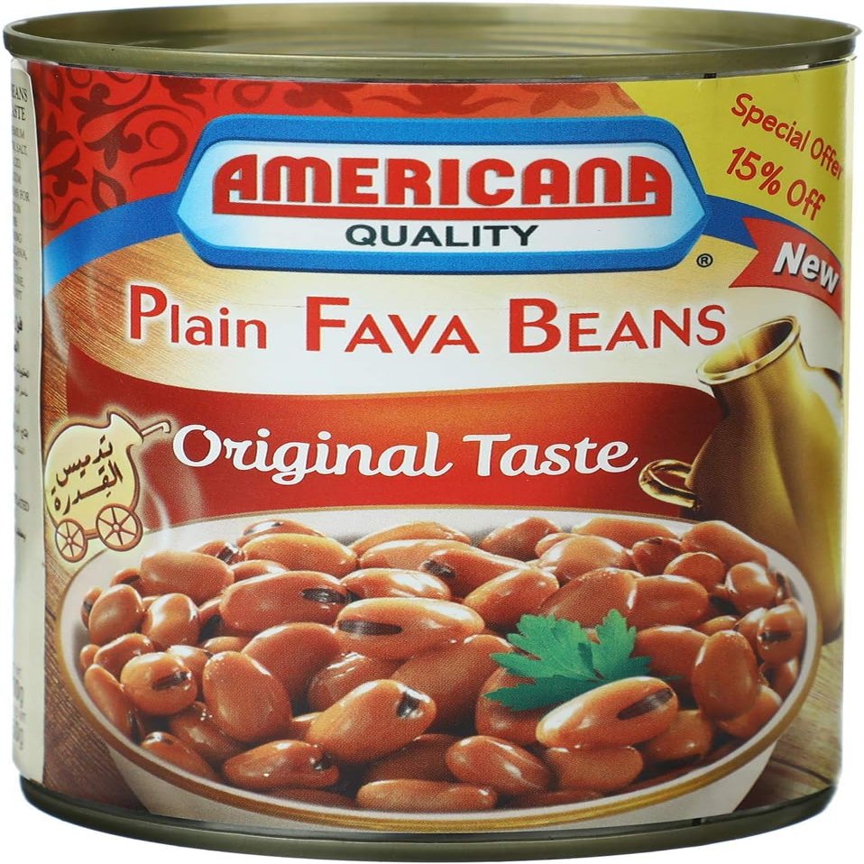 Americana Plain Fava Beans Original Taste, 450
