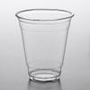 12OZ Disposable Pet Cold Clear Cups with Flat Lids Lids and Plastic Wrapped Straws Perfect for Smoothies, Iced Coffee, Juices, Cocktails and Soda (100) view 4