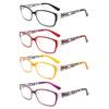 DONGDI Reading Glasses (4 MIX COLOUR, 3, Diopters, Clear) view 1
