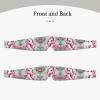 Pink Unicorn Unisex Side Sleeping Headband, Sleeping Eye Mask and Ear Muffs, (26.8 * 4.3 inches), Indoor and Outdoor Travel Yoga Adjustable Comfort Eye and Ear Muffs, view 2
