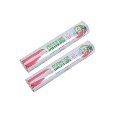 Healvian 2rolls Disposable Food Cling Wrap Lure Packaging Airtight Food Service Film Slide Cutter for Kitchen
