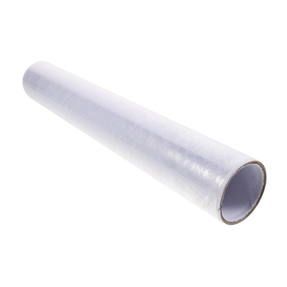 1roll Food Service Film Roll Disposable Food Cling Wrap Pe Material Slide Cutter for Freshness Protection Style
