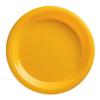 KOCKSHION 1set Disposable Plastic Tableware Set Multi-purpose Party Dinnerware Kit Yellow Includes and Plates Each Disposable Cups for Easy Party Supplies view 4