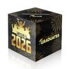 2026 Graduation Card Box Holder, Grad Congrat Decoration Box, Envelope Receiving Graduation Party Celebration Black view 1