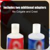 2 Pcs Toothpaste Refill Adapters for Crest, Refillable Toothpaste Tubes Adapter Toothpaste Tube Refill & Transfer Adapters Travel Toothpaste Transfer Tool for Travel Bathroom Accessories view 4