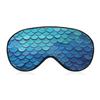 Blue Mermaid Fish Scale Eye Mask Sleep Mask Eye Masks for Sleep Sleep Masks for Women Men Sleeping Mask Travel Eye Mask Sleep Mask Blackout Funny Sleep Mask Cute Sleep Mask view 1