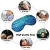 Blue Mermaid Fish Scale Eye Mask Sleep Mask Eye Masks for Sleep Sleep Masks for Women Men Sleeping Mask Travel Eye Mask Sleep Mask Blackout Funny Sleep Mask Cute Sleep Mask view 4