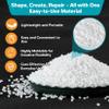 RAINFLOW 10.9oz Repair Thermoplastic Teeth Beads - Tooth Repair Kit,Moldable False Teeth Beads for DIY Tooth Filling,Moldable Thermal Beads for Halloween Vampire Teeth Fangs view 4
