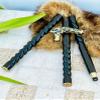 Victorian Flower Leaf Vintage Black Wooden Walking Stick Cane Brass Gift for Men and Women Handmade Design Gift Everyday Use Best Gifts 37 Inch view 4