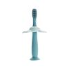 U5GAAALPPQ9 Childrens Toothbrush Silicone Toothbrush Kids Toothbrush Suction Cup Training Toothbrushes with Tongue Cheek Cleaner Ages 1-3 Years Palmolive Kids (Color : Green) (Blue) view 1