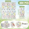 Epakh 200 Pcs Bulk wildflower paper napkins Guest Towels 2 Ply Disposable Floral Dinner Napkins Decorative botanical Hand Towels for Mother's Day Summer Bathroom Wedding Holiday Party, 7.9 x 4.3" view 3